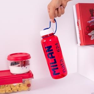 BOTELLA TRANSPARENTE TRITAN MILAN NATA 624 650ml | 8411574106395 | Librería Castillón - Comprar libros online Aragón, Barbastro