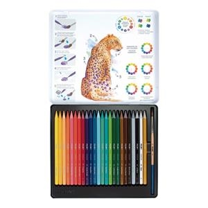 CAJA METÁLICA 24 LÁPICES COLOR TODO MINA ACUARELABLES MILAN CON PINCEL | 8411574099376 | Librería Castillón - Comprar libros online Aragón, Barbastro