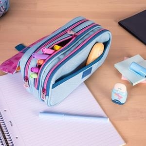 ESTUCHE PORTATODO MILAN 4 CREMALLERAS CON SOLAPA SERIE ESPECIAL ROLLER 2 | 8411574110927 | Librería Castillón - Comprar libros online Aragón, Barbastro