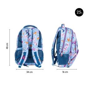 MOCHILA ESCOLAR MILAN 4 CREMALLERAS 25 LITROS SERIE ESPECIAL ROLLER 2 | 8411574110989 | Librería Castillón - Comprar libros online Aragón, Barbastro