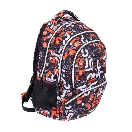 MOCHILA ESCOLAR MILAN 4 CREMALLERAS 25 LITROS FINGERS | 8411574111245 | Librería Castillón - Comprar libros online Aragón, Barbastro