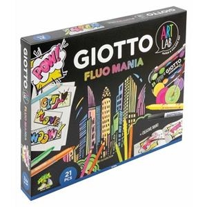 GIOTTO ART LAB FLUO MANIA | 8000825060861 | Librería Castillón - Comprar libros online Aragón, Barbastro