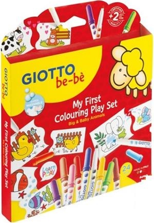 GIOTTO BEBE MY FIRSTCOLORING SET | 8000825061004 | Librería Castillón - Comprar libros online Aragón, Barbastro