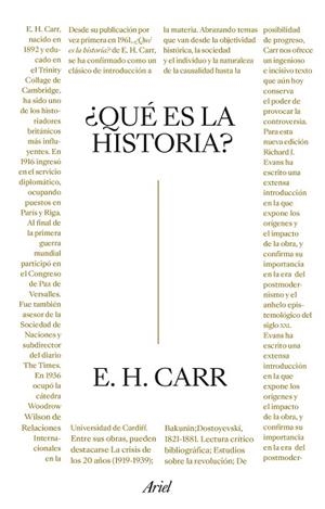 ¿Qué es la historia? | 9788434438491 | Carr, E. H. | Librería Castillón - Comprar libros online Aragón, Barbastro