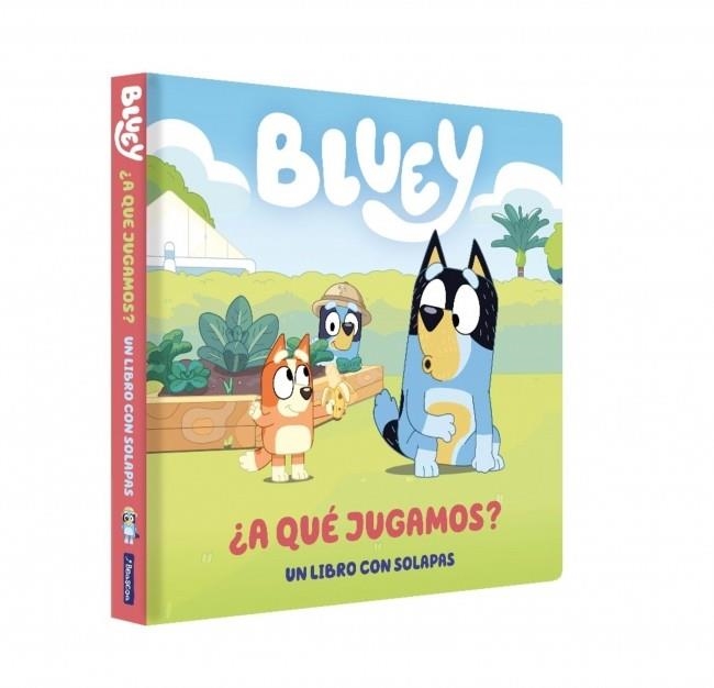 Bluey. Libro de cartón con solapas - ¿A qué jugamos? | 9788448870089 | Bluey | Librería Castillón - Comprar libros online Aragón, Barbastro