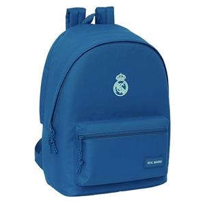 MOCHILA REAL MADRID DOBLE PORTATIL 15,6" + USB AZUL | 8412688571079 | Librería Castillón - Comprar libros online Aragón, Barbastro