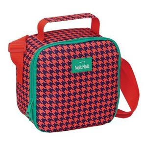 BOLSA TÉRMICA CUADRADA NAIT NAIT PATA DE GALLO CORAL | 8435652234657 | Librería Castillón - Comprar libros online Aragón, Barbastro
