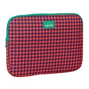 FUNDA PORTATIL 14" NAIT NAIT PATA DE GALLO CORAL | 8435652234688 | Librería Castillón - Comprar libros online Aragón, Barbastro