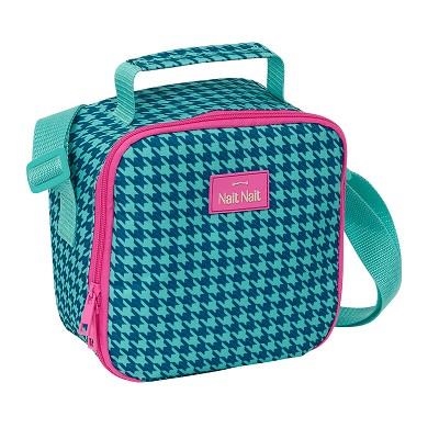 BOLSA TÉRMICA CUADRADA NAIT NAIT PATA DE GALLO VERDE | 8435652234695 | Librería Castillón - Comprar libros online Aragón, Barbastro