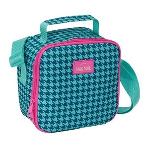 BOLSA TÉRMICA CUADRADA NAIT NAIT PATA DE GALLO VERDE | 8435652234695 | Librería Castillón - Comprar libros online Aragón, Barbastro