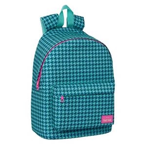 MOCHILA GRANDE ORDENADOR NAIT NAIT PATA DE GALLO VERDE | 8435652234701 | Librería Castillón - Comprar libros online Aragón, Barbastro