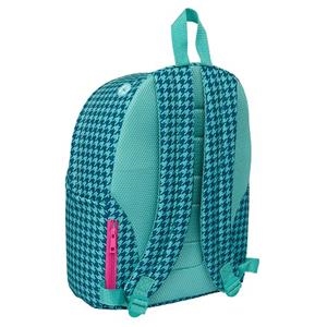 MOCHILA GRANDE ORDENADOR NAIT NAIT PATA DE GALLO VERDE | 8435652234701 | Librería Castillón - Comprar libros online Aragón, Barbastro