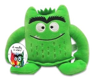 MONSTRUO DE COLORES PELUCHE VERDE 15 CM CALMA | 8495390897897 | LLENAS, ANNA | Librería Castillón - Comprar libros online Aragón, Barbastro