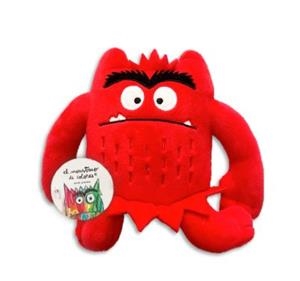 MONSTRUO DE COLORES PELUCHE ROJO 15 CM IRA | 8495390897903 | LLENAS, ANNA | Librería Castillón - Comprar libros online Aragón, Barbastro