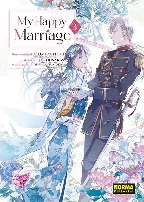 MY HAPPY MARRIAGE 03 | 9788467970340 | AGITOGI, AKUMI/KOHSAKA, RITO/TSUKIOKA, TSUKIHO | Librería Castillón - Comprar libros online Aragón, Barbastro