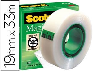 CINTA ADHESIVA SCOTCH-MAGIC 33MX19MM 02068 | 3134375002677 | Librería Castillón - Comprar libros online Aragón, Barbastro