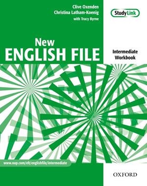 NEW ENGLISH FILE INTERMEDIATE WORKBOOK+KEY ED.06 | 9780194518062 | Latham-Koenig, Christina/Oxenden, Clive | Librería Castillón - Comprar libros online Aragón, Barbastro