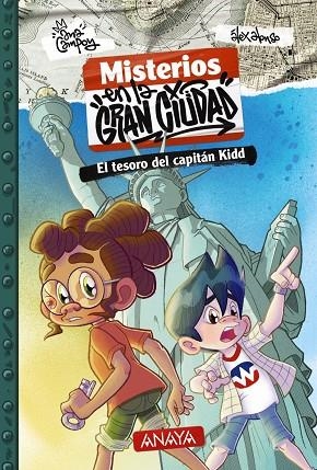 Misterios en la gran ciudad 1. El tesoro del capitán Kidd | 9788414343111 | Campoy, Ana | Librería Castillón - Comprar libros online Aragón, Barbastro