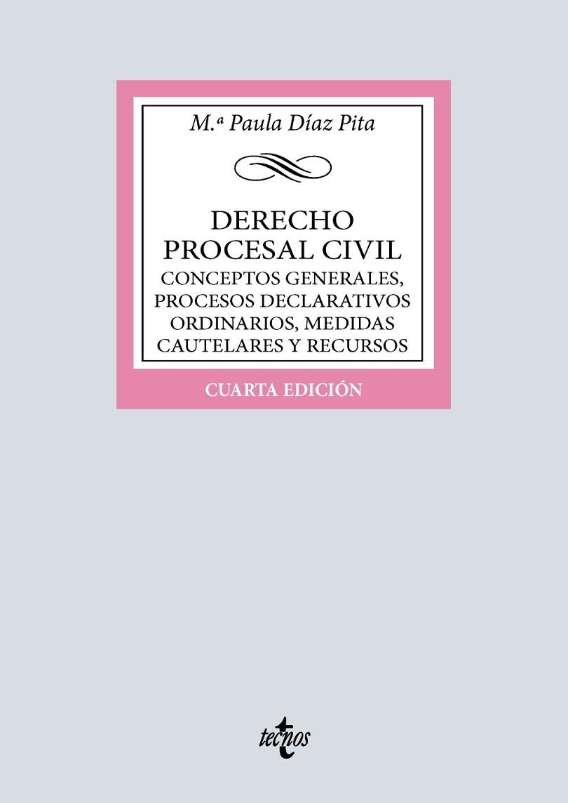 Derecho procesal civil | 9788430992256 | Díaz Pita, Mª Paula | Librería Castillón - Comprar libros online Aragón, Barbastro