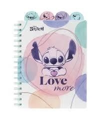 CUADERNO ESPIRAL A5 CON DIVISIONES 100H CUADRICULA  STITCH PASTEL MULTICOLOR | 5903686375064 | Librería Castillón - Comprar libros online Aragón, Barbastro