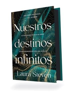 Nuestros destinos infinitos (Edición limitada con cantos pintados) | 9788410085466 | Steven, Laura | Librería Castillón - Comprar libros online Aragón, Barbastro
