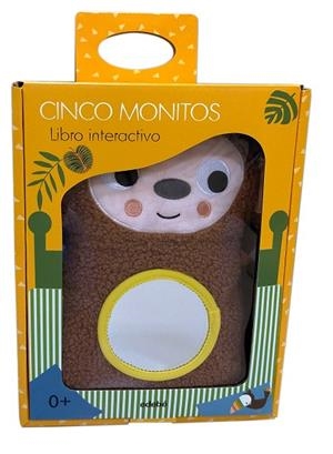CINCO MONITOS (LIBRO INTERACTIVO PARA BEBÉS) | 9788468373577 | ELEPHANT AND BIRD | Librería Castillón - Comprar libros online Aragón, Barbastro