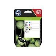 PACK INK JET HP 364 BLACK+CYAN+MAGENTA+YELLOW | 889894508904 | Librería Castillón - Comprar libros online Aragón, Barbastro