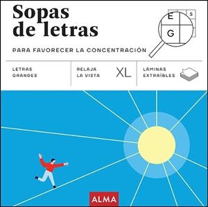 Sopas de letras para favorecer la concentración (XL) | 9788410206618 | Sesé, Miquel | Librería Castillón - Comprar libros online Aragón, Barbastro