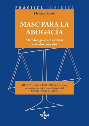 MASC para la Abogacía | 9788430992461 | Soleto Muñoz, Helena | Librería Castillón - Comprar libros online Aragón, Barbastro