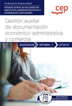 Manual. Gestión auxiliar de documentación económico-administrativa y comercial ( | 9788419675125 | Soraya Bartolomé Pérez | Librería Castillón - Comprar libros online Aragón, Barbastro