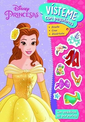 Princesas. Vísteme con pegatinas | 9788418335884 | Disney | Librería Castillón - Comprar libros online Aragón, Barbastro