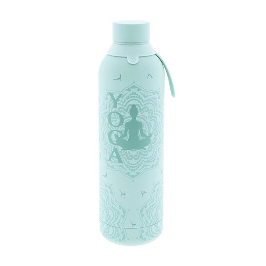 BOTELLA TÉRMICA /THERMAL BOTTLE 710ML - MINT YOGA | 8435458104055 | Librería Castillón - Comprar libros online Aragón, Barbastro