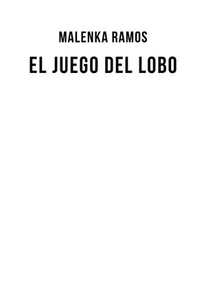 El juego del lobo | 9788419822666 | Ramos, Malenka | Librería Castillón - Comprar libros online Aragón, Barbastro