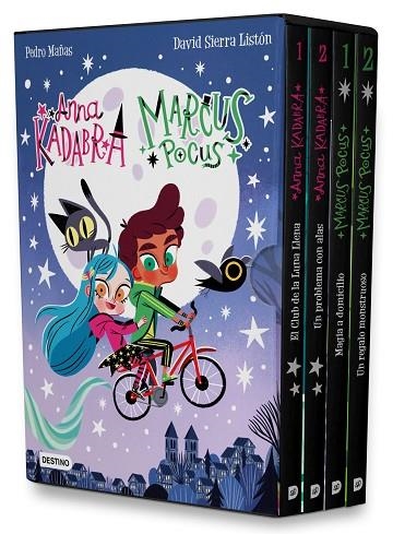 Estuche Anna Kadabra y Marcus Pocus | 9788408278818 | Mañas, Pedro/Sierra Listón, David | Librería Castillón - Comprar libros online Aragón, Barbastro