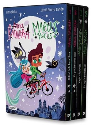 Estuche Anna Kadabra y Marcus Pocus | 9788408278818 | Mañas, Pedro/Sierra Listón, David | Librería Castillón - Comprar libros online Aragón, Barbastro