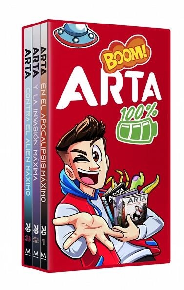 Arta Game - Edición especial estuche con: ARTA en el apocalipsis máximo | ARTA y la invasión máxima | ARTA contra el alien máximo | 9791387598495 | Game, Arta | Librería Castillón - Comprar libros online Aragón, Barbastro