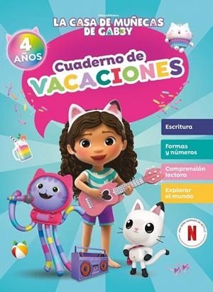 La casa de muñecas de Gabby. Cuaderno de vacaciones - 4 años | 9788448870867 | La casa de muñecas de Gabby | Librería Castillón - Comprar libros online Aragón, Barbastro