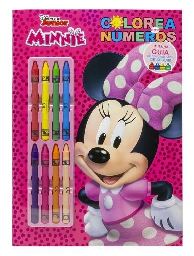 Minnie. Colorea por números con ceras | 9788410029552 | Disney | Librería Castillón - Comprar libros online Aragón, Barbastro