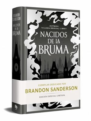 Nacidos de la Bruma (edicion limitada dedicada) (Trilogía Original Mistborn 1) | 9788410381513 | Sanderson, Brandon | Librería Castillón - Comprar libros online Aragón, Barbastro