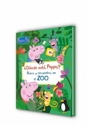 Peppa Pig. Libro juguete - ¿Dónde está Peppa? Busca y encuentra en el zoo | 9788448870348 | Hasbro | Librería Castillón - Comprar libros online Aragón, Barbastro