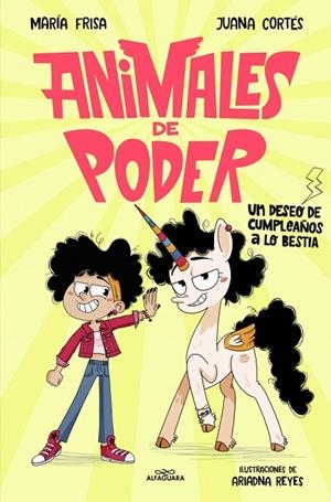 Animales de poder 1 - Un deseo de cumpleaños a lo bestia | 9788410190870 | Frisa, María | Librería Castillón - Comprar libros online Aragón, Barbastro
