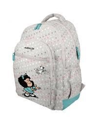 MOCHILA GRAFOPLAS RUBBER MAFALDA | 8413623171705 | Librería Castillón - Comprar libros online Aragón, Barbastro