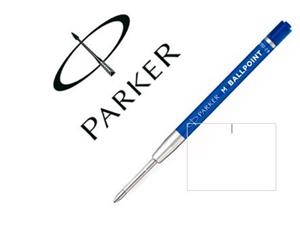 RECAMBIO BOLIGRAFO PARKER AZUL PUNTA MEDIA | 3026981665509 | Librería Castillón - Comprar libros online Aragón, Barbastro