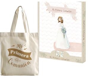 Mi Primera Comunión niña + bolsa de tela con asas | 8421363902602 | Librería Castillón - Comprar libros online Aragón, Barbastro