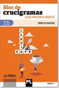 Bloc de crucigramas volumen 15 | 9789493361409 | VV.AA. | Librería Castillón - Comprar libros online Aragón, Barbastro