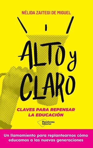 Alto y claro | 9791387568702 | Zaitegi de Miguel, Nélida | Librería Castillón - Comprar libros online Aragón, Barbastro