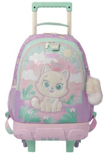 MOCHILA CON RUEDAS TOTTO BOMPER QUEEN CAT M 1KS | 7704758342575 | Librería Castillón - Comprar libros online Aragón, Barbastro