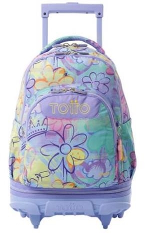 MOCHILA CON RUEDAS TOTTO RUE REMOV TIZA 5Q8 | 7704758341318 | Librería Castillón - Comprar libros online Aragón, Barbastro