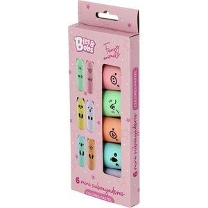 MARCADOR FLUORESCENTE MINI CAJA 6 FUNNY ANIMAL | 8413623184286 | Librería Castillón - Comprar libros online Aragón, Barbastro