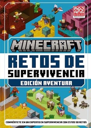Minecraft oficial : Retos de supervivencia | 9788410641761 | Mojang AB | Librería Castillón - Comprar libros online Aragón, Barbastro